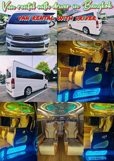 Bangkok van rental with driver