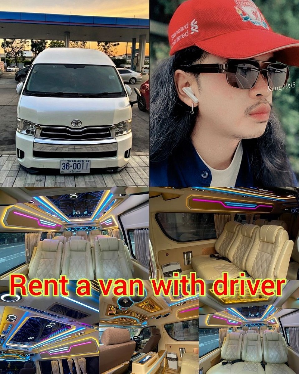 Bangkok van rental with driver