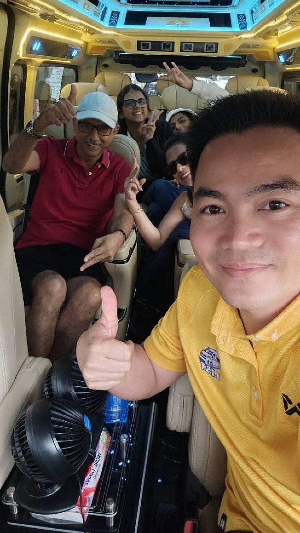 Bangkok van rental with driver